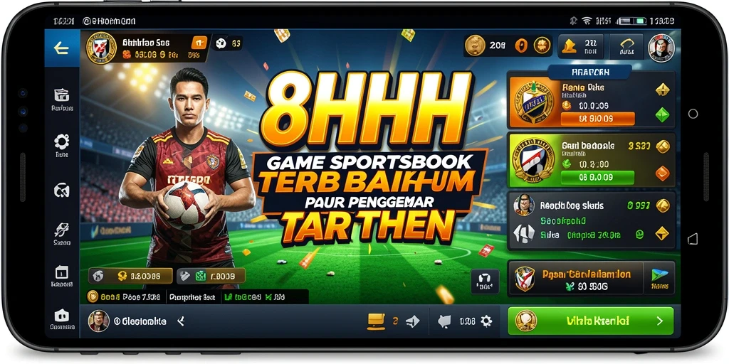 Tampilan gameplay aplikasi Sportsbook 8HHH yang menarik.