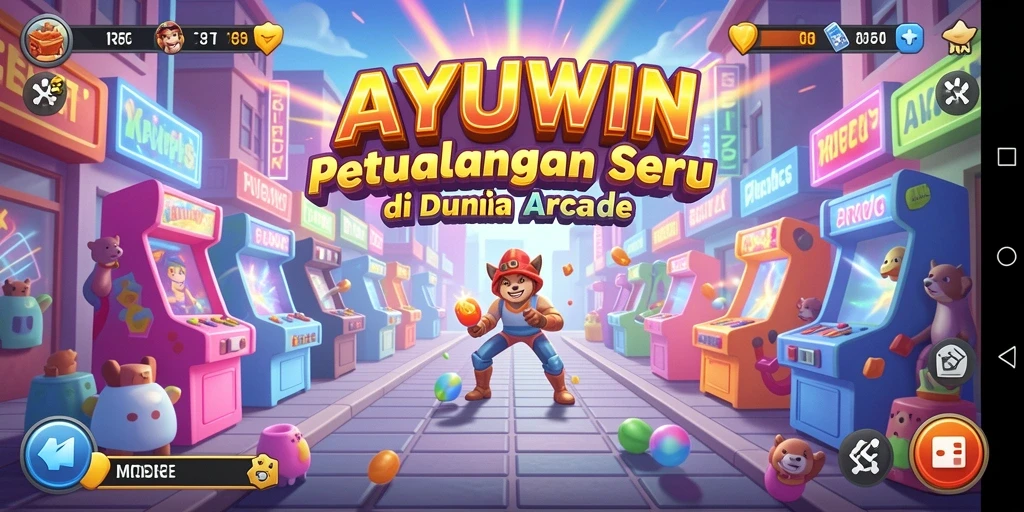 Tampilan gameplay AYUWIN yang seru dan penuh warna.