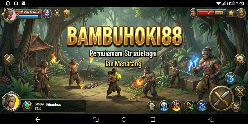Gameplay seru dan strategi mendalam di BAMBUHOKI88.