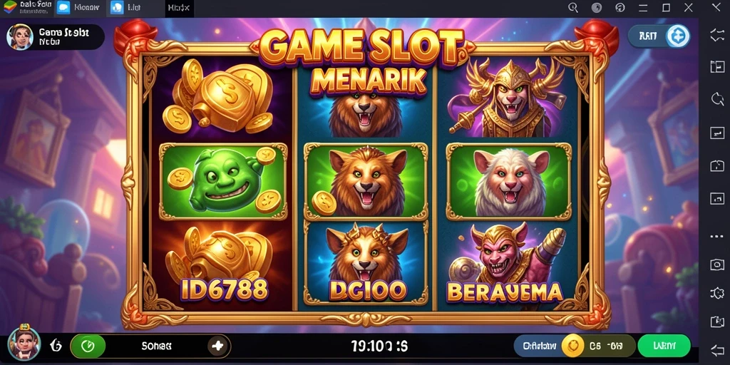 Screenshot gameplay ID6788 yang menunjukkan putaran menarik dan kemenangan.
