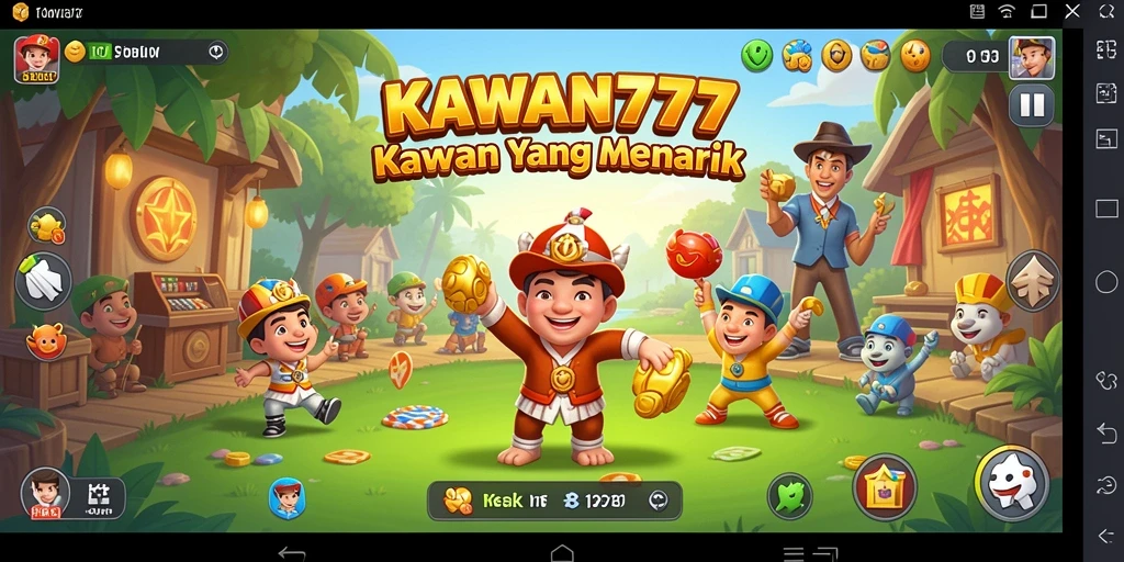 Tampilan gameplay KAWAN777 yang interaktif dan menarik.