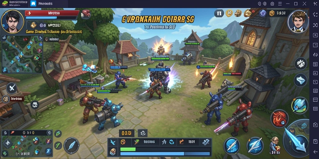 Tampilan menarik dari gameplay strategis MPO555.