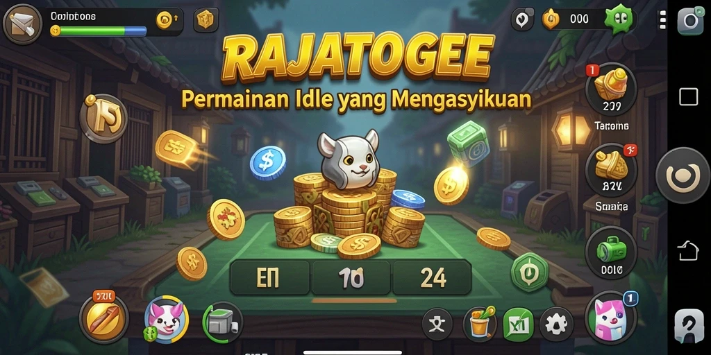 Tampilan gameplay RAJATOGEL yang inovatif dan menyenangkan.
