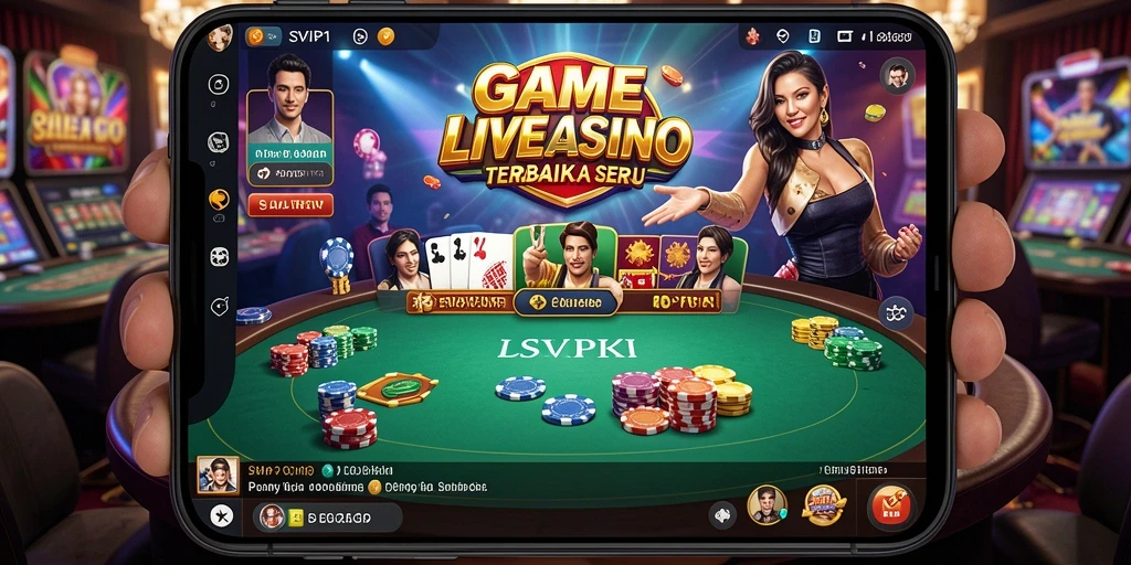 Tampilan gameplay SVIP1 yang menarik dan interaktif dengan dealer langsung.